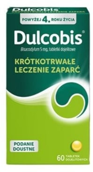 Dulcobis 5 mg 60 tabletek