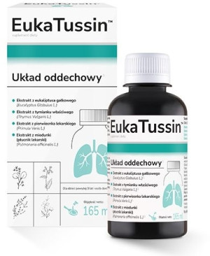 EukaTussin syrop na drogi oddechowe Domowa Apteczka 165ml