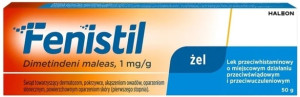 Fenistil żel 1 mg/g 50 g