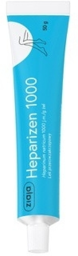 Heparizen 1000 j.m./g, żel, 50 g