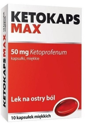 Ketokaps Max 10 kapsułek