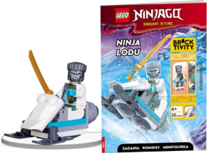 LEGO NINJAGO Ninja lodu książka + figurka 1 sztuka