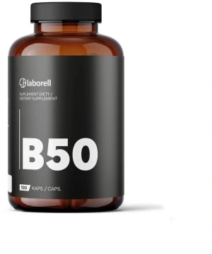Laborell Witamina B50 Methylo Complex - B1, B2, B6, B12 100 kapsułek