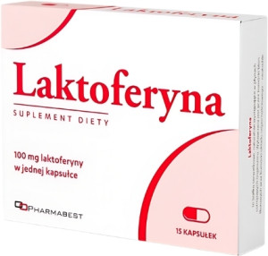 Laktoferyna 15 kapsułek