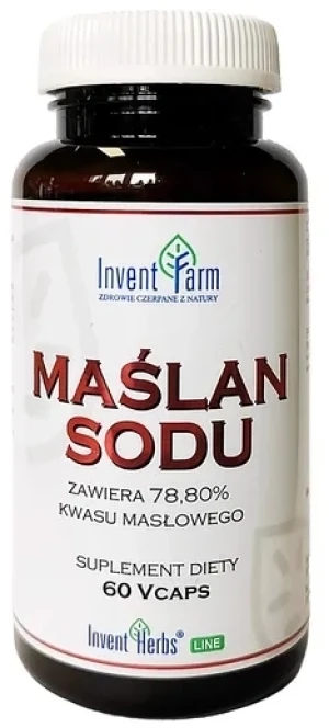 Maślan Sodu, 60 kapsułek