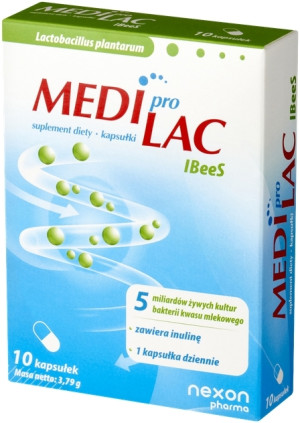 Mediprolac IBeeS 10 kapsułek