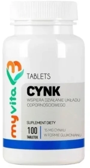 MyVita Cynk 100 tabletek