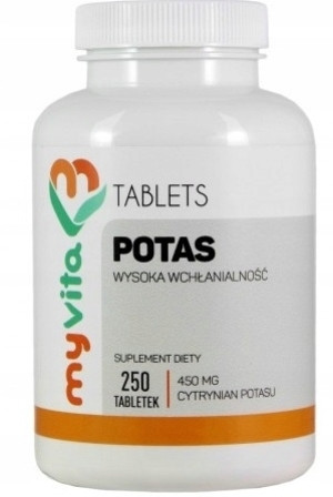 MyVita Potas 250 tabletek
