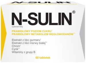 N-SULIN 60 tabletek