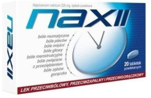 Naxii (Naproksen 220mg) 20 tabletek