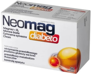 Neomag Diabeto 50 tabletek