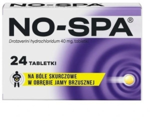 No-Spa, 40 mg, 24 tabletek