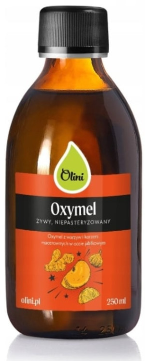 OLINI Oxymel z warzyw i korzeni macerowanych w occie jakbłkowym 250 ml