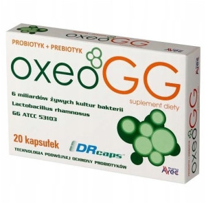Oxeo GG probiotyk + prebiotyk 20 kapsułek