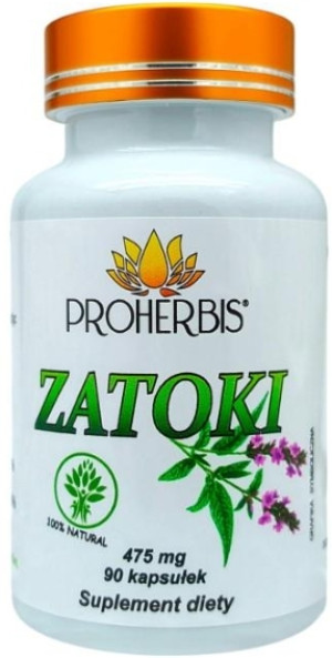 PROHERBIS Zatoki 90 kapsułek