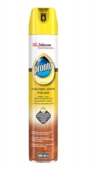 PRONTO Wood Amazing Shine Pianka do czyszczenia mebli 400 ml