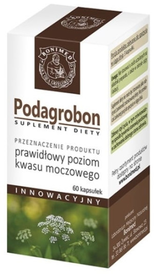 Podagrobon, 60 kapsułek