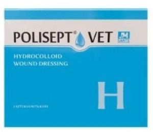 Polisept Vet H Opatrunek na rany dla psa i kota 3 sztuki