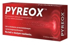 Pyreox, 500 mg, 12 tabletek
