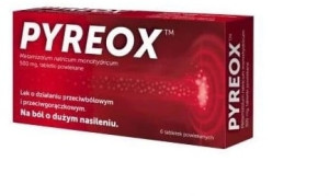 Pyreox, 500 mg, 6 tabletek