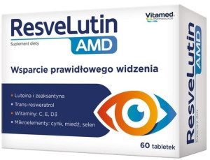 ResveLutin AMD 60 tabletek