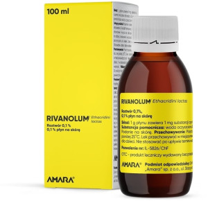 Rivanolum 0,1% 100 g Amara