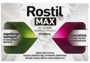 Rostil Max, 500 mg 60 tabletek