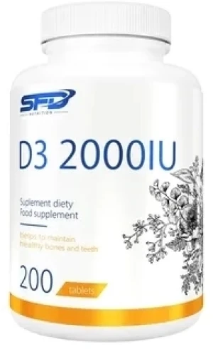 SFD D3 2000 IU 200 tabletek