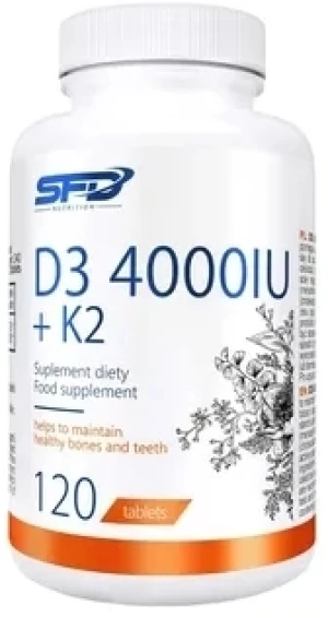 SFD D3 4000 + K2 120 tabletek