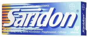 Saridon 10 tabletek