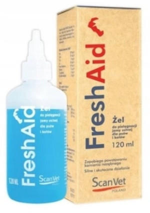 ScanVet Freshaid Pasta do zębów dla psów i kotów 120 ml
