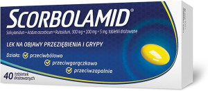 Scorbolamid 40 tabletek