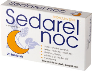 Sedarel Noc 20 tabletek