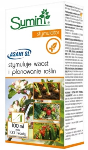 Sumin Asahi SL Stymuluje wzrost i plonowanie roślin 100 ml