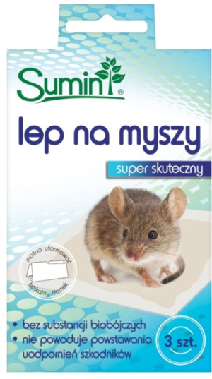 Sumin Lep na myszy 3 szt