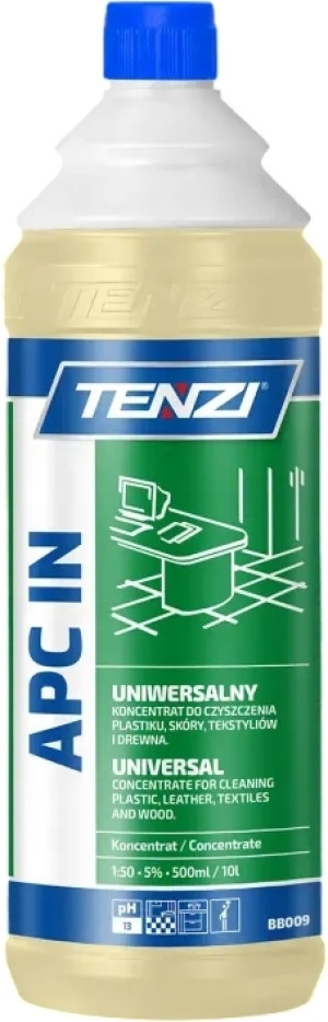 TENZI APC In - Środek do czyszczenia plastiku i tworzyw sztucznych - 1L
