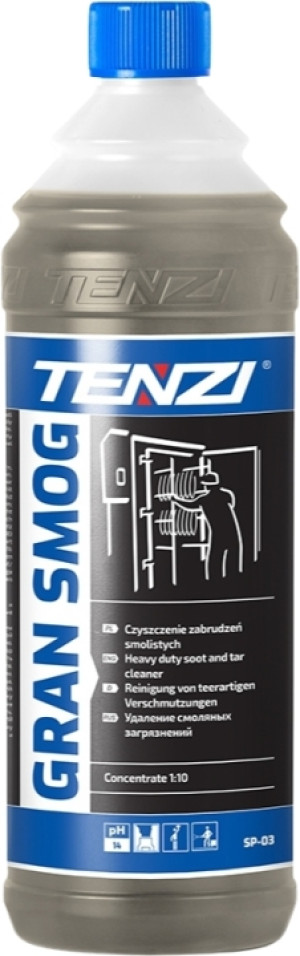 TENZI GRAN SMOG - Środek do usuwania tłuszczu sadzy smoły - 1L