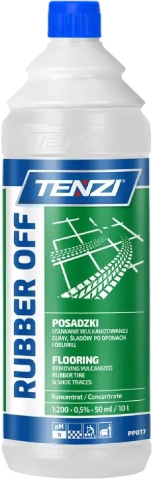 TENZI RUBBER OFF - Środek do usuwania śladów po oponach - Koncentrat - 1L