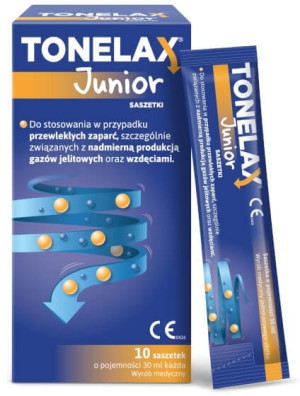 Tonelax Junior 10 saszetek x 30ml