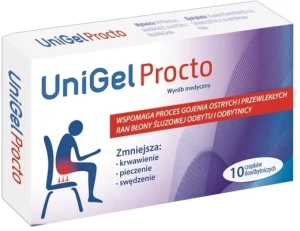 UniGel Procto 10 czopków