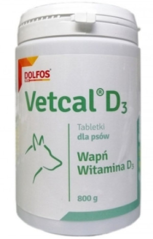 Vetcal D3 tabl. 800 g