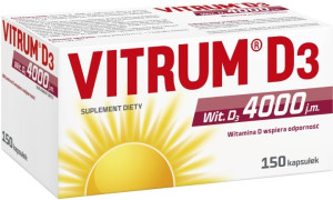 Vitrum D3 4000 witamina D 150 kapsułek