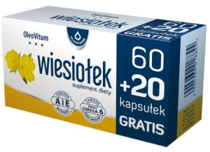 Wiesiołek 80 kapsułek