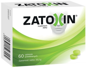 ZATOXIN tabletki, suplement diety, 60 tabletek