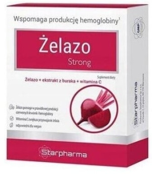 Żelazo Strong 30 kapsułek