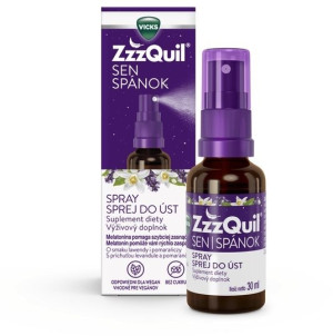 ZzzQuil SEN Spray z melatoniną 30ml