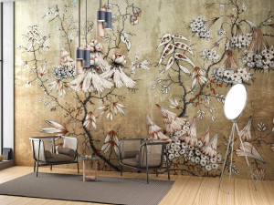 Tapeta na wymiar Eleanor Art. 430 32 2101 Wallcraft fototapeta ścienna ekskluzywna do salonu, sypialni, łazienki, kuchni