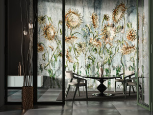 Tapeta na wymiar Girassol Art. 450 32 2102 Wallcraft fototapeta ścienna ekskluzywna do salonu, sypialni, łazienki, kuchni