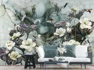 Tapeta na wymiar Nimfea Art. 355 32 2101 Wallcraft fototapeta ścienna ekskluzywna do salonu, sypialni, łazienki, kuchni