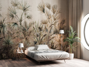 Tapeta na wymiar Passiflora Wallcraft fototapeta ścienna ekskluzywna do salonu, sypialni, łazienki, kuchni